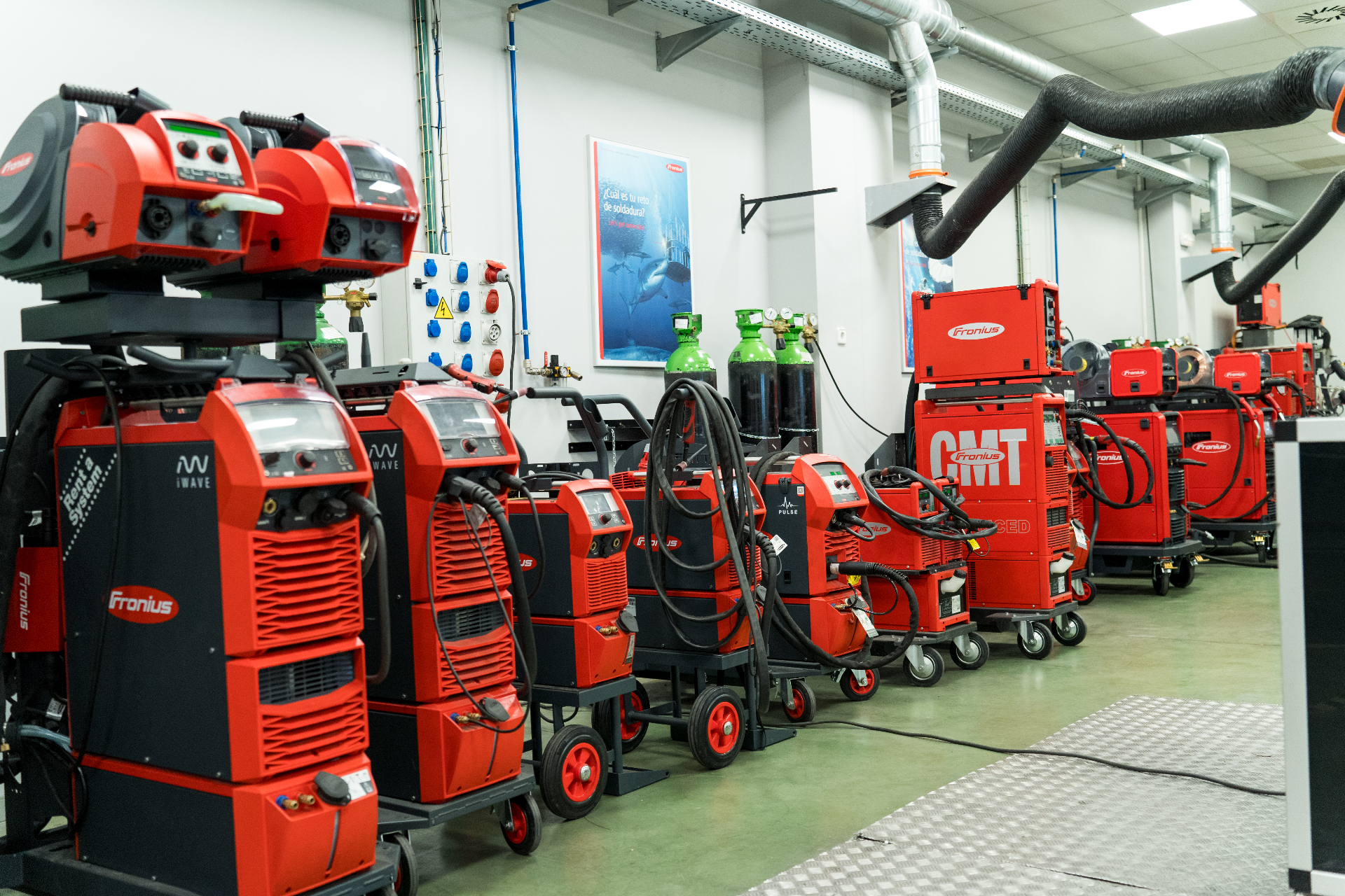 Equipos de soldadura Fronius producidos por Lovari Creative