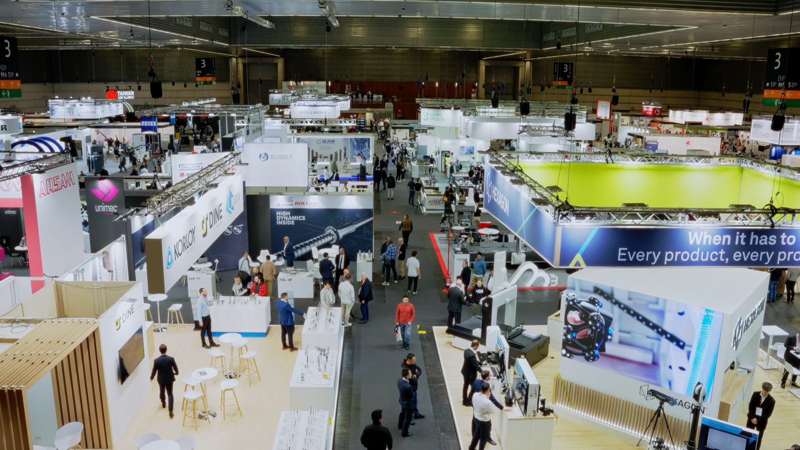 Cobertura audiovisual de feria comercial